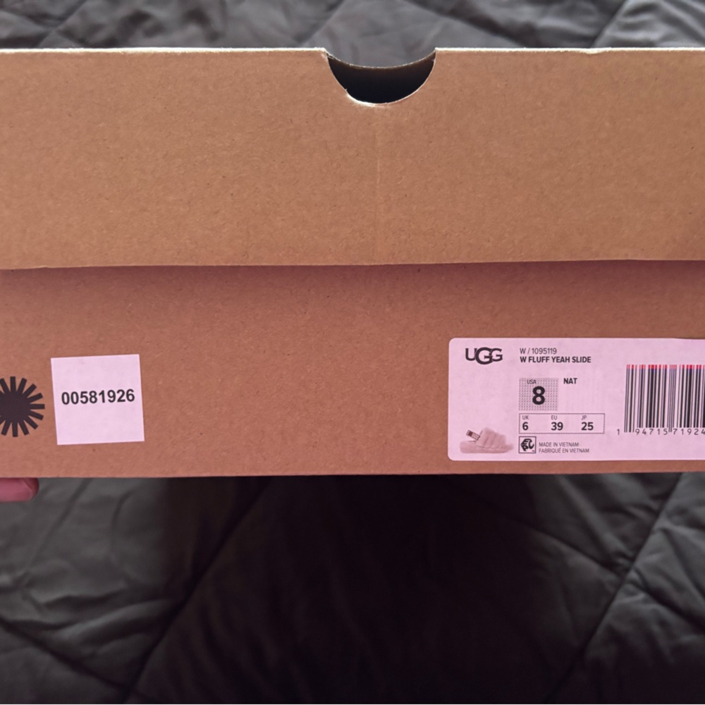 UGG Fluff Yeah Clear Shearling Platform NWT - image 6